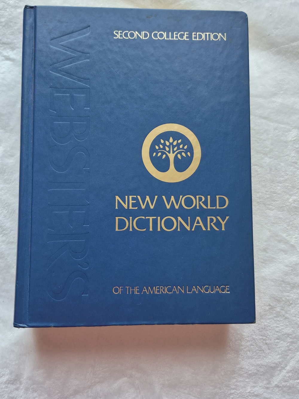 New World Dictionary Hardcover - Blue